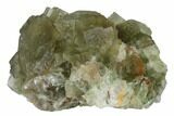 Green Cubic Fluorite Crystal Cluster - Morocco #164555-1